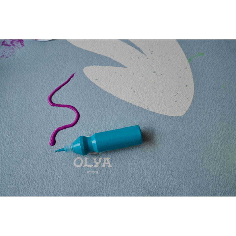 Mata Ochronna OLYA KIDS wzór ORGANIC SEA 95x125cm