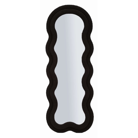 Lustro ścienne w materiałowej ramie TEDDY, 160 cm