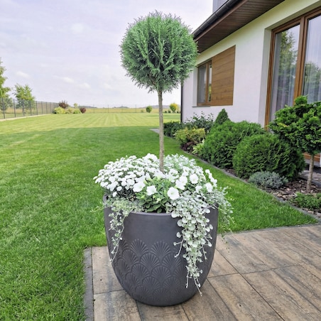 Donica Melody 40,6x40,6x35,6 cm niebieska