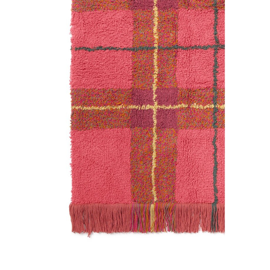 Dywan Tartan 140×190 cm Wouf Wouf – Vintage Red, Lorena Canals