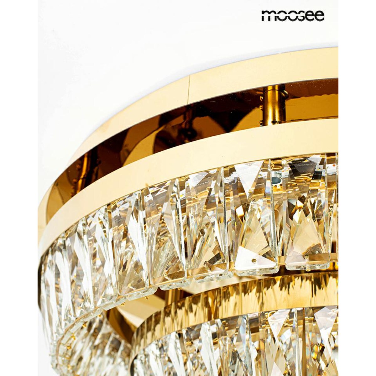 MOOSEE lampa sufitowa / plafon SAVOY 2 złota