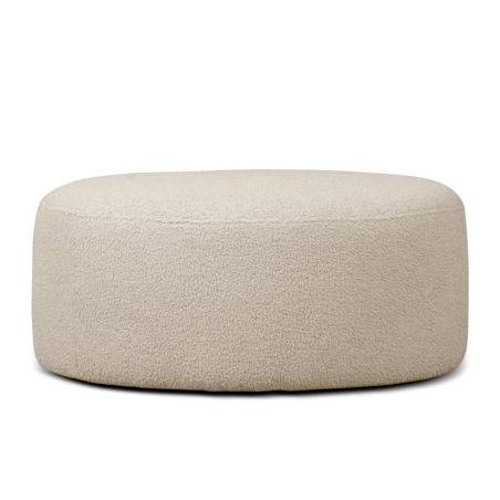 KONSIMO RAGGI Puf baranek jasnobeżowy baranek