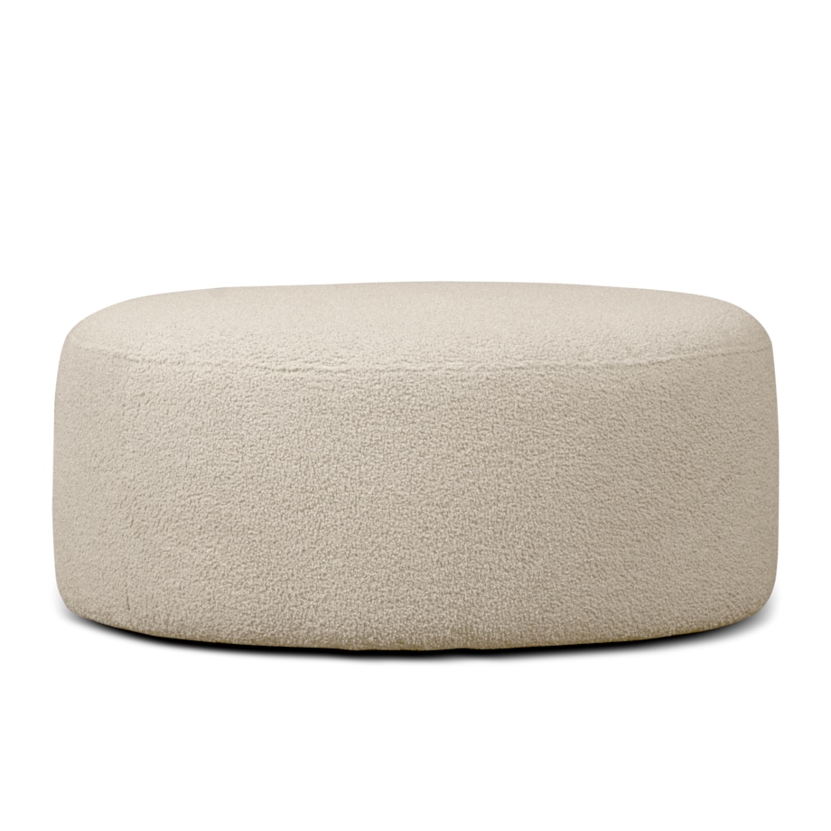 KONSIMO RAGGI Puf baranek jasnobeżowy baranek