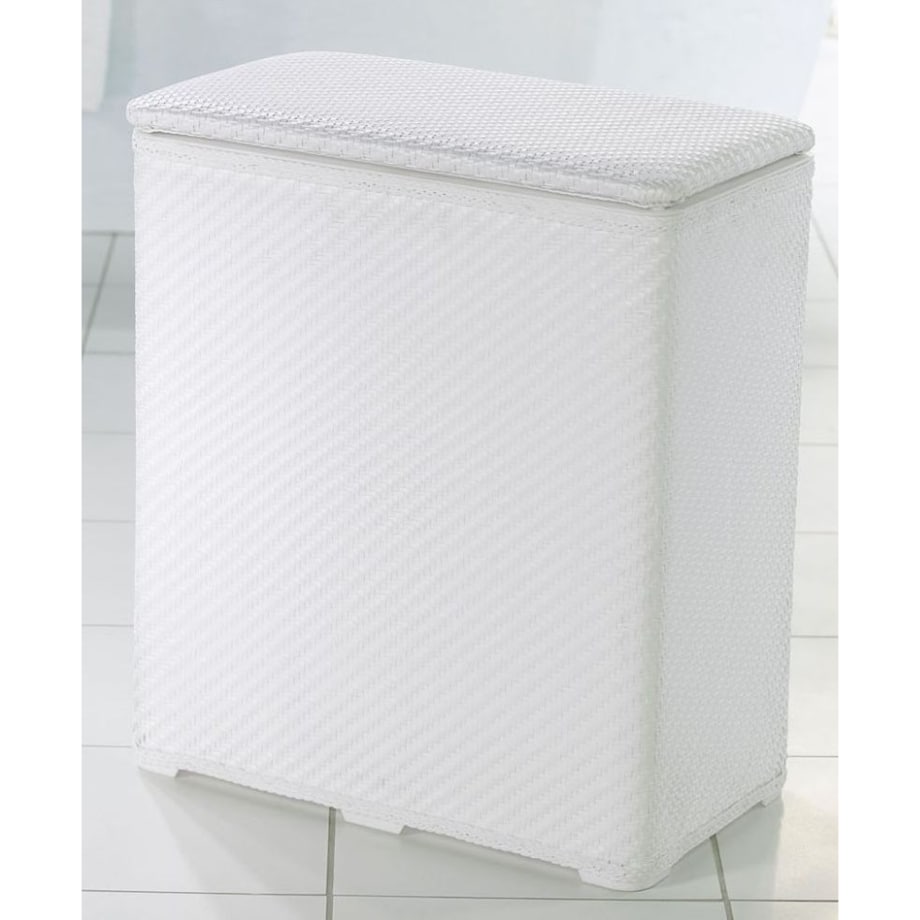 Kleine Wolke Wascheboy Kosz na pranie biały 48x27x55cm