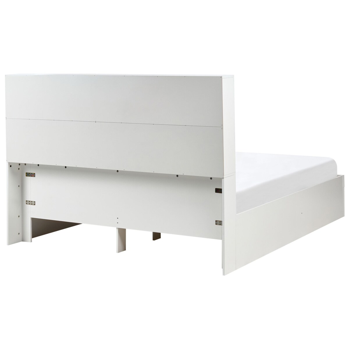 Łóżko z szufladami TARARE 160 x 200 cm Biały