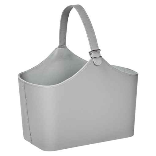 Kosz ekoskóra szary ELAM