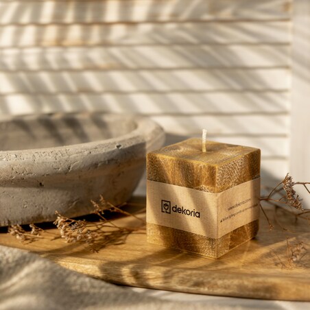 Świeca zapachowa palmowa kostka Your Delicacy, 7,5x7,5x8,5 cm