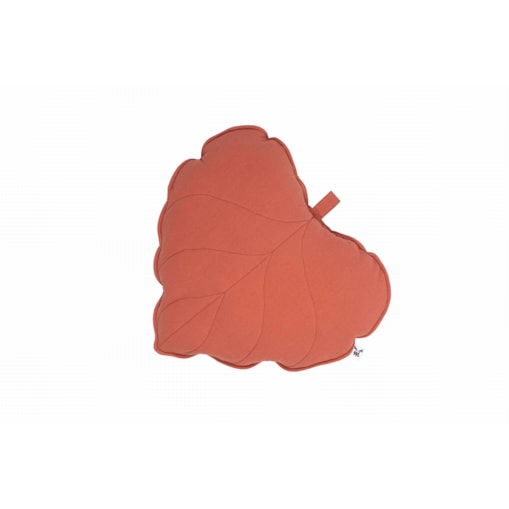 Poduszka liść burned orange