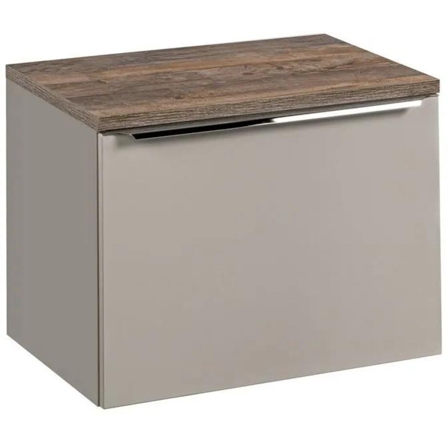 Szafka pod umywalkę nablatową SANTA FE TAUPE 60 cm szara krzemowa