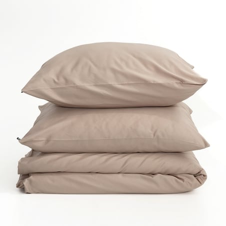 Pościel z satyny bawełnianej Rose beige 220x200 cm, 220x200 cm