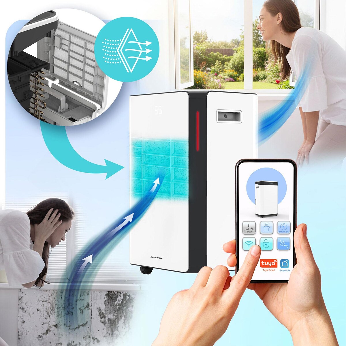 Osuszacz kompresorowy 20L Berdsen 353200