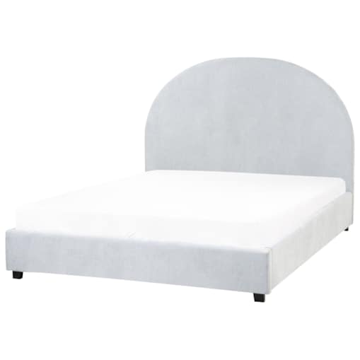 Łóżko VAUCLUSE 140 x 200 cm Błękitny