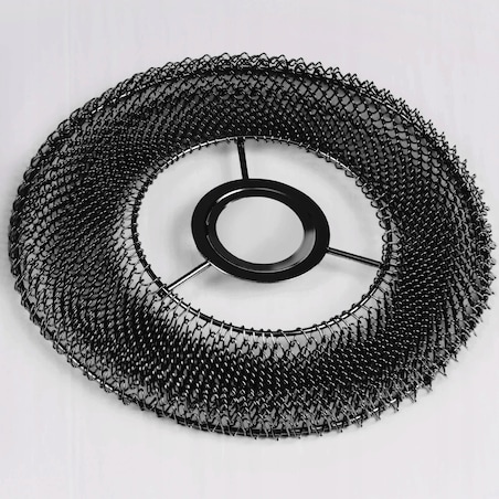 Lampa Sufitowa Wisząca Metalowa Balck Siatka