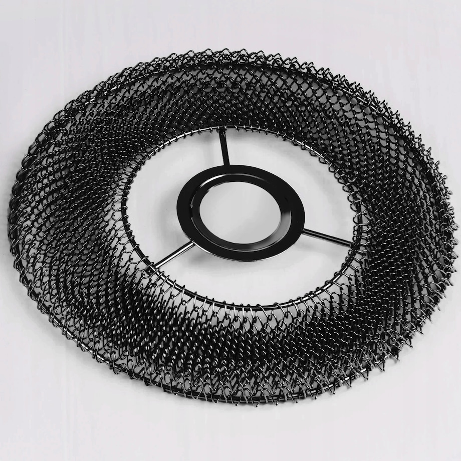 Lampa Sufitowa Wisząca Metalowa Balck Siatka