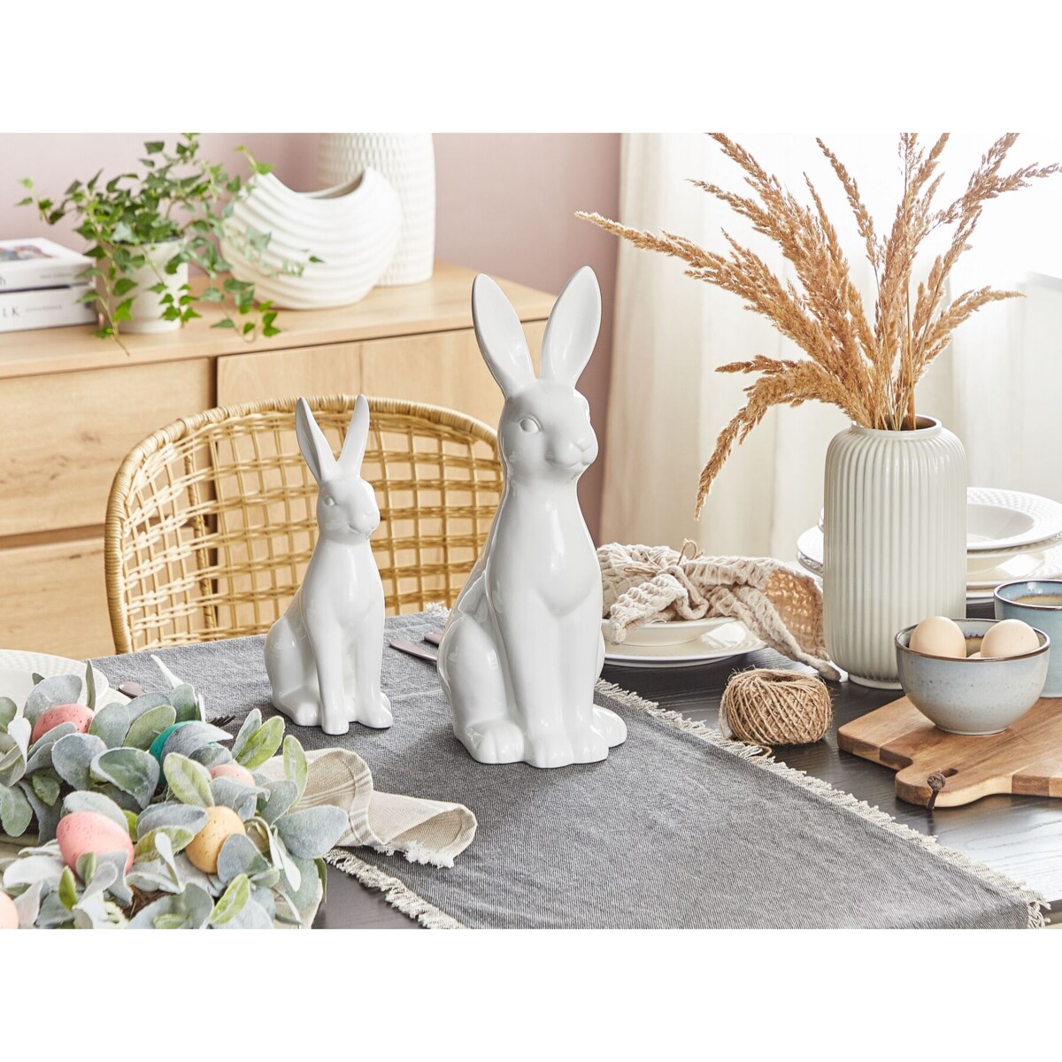 Figurka królik biała PAIMPOL