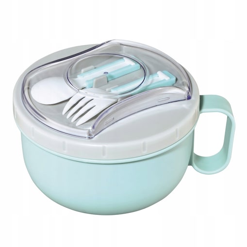 XAVAX Pojemnik na żywność lunchbox łyżka i widelec