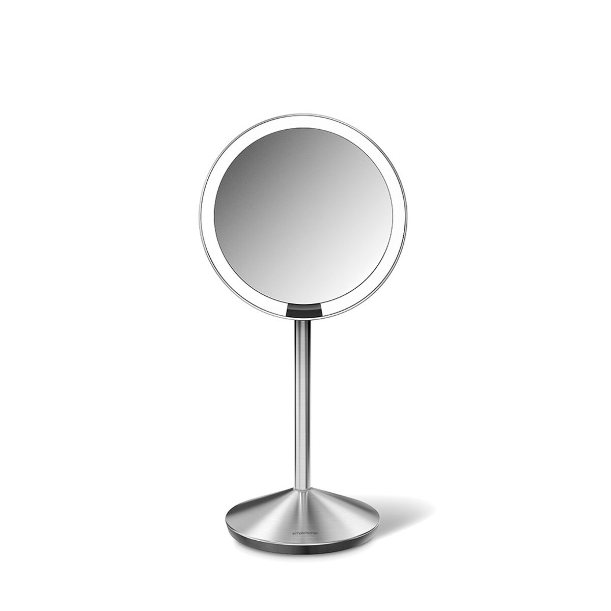 Lustro sensorowe mini z pokrowcem stal matowa / simplehuman