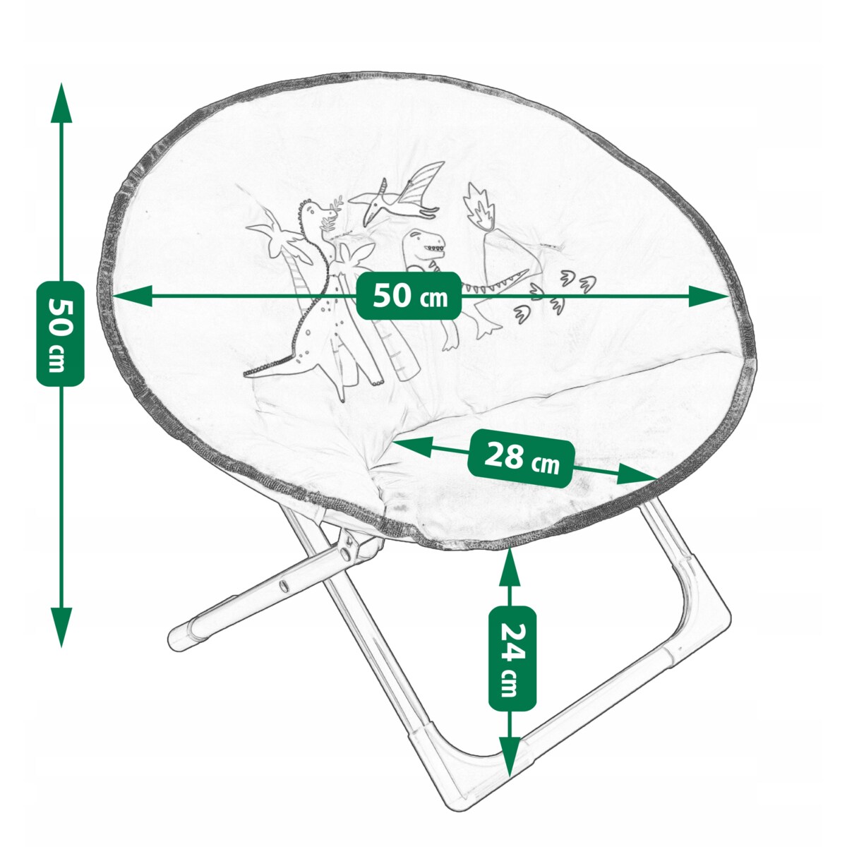 Krzesło Ogorodowe Dla Dzieci Piknikowe Krzesełko Turystyczne Dziecięce