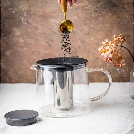Dzbanek zaparzacz do herbaty kawy 1.5L KINGHOFF