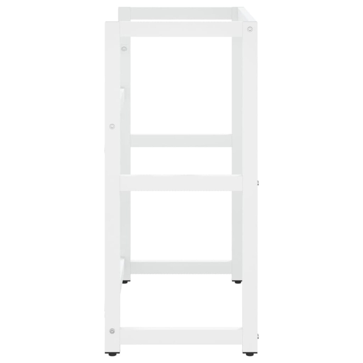 vidaXL Stelaż pod umywalkę, biały, 59x38x83 cm, żelazny