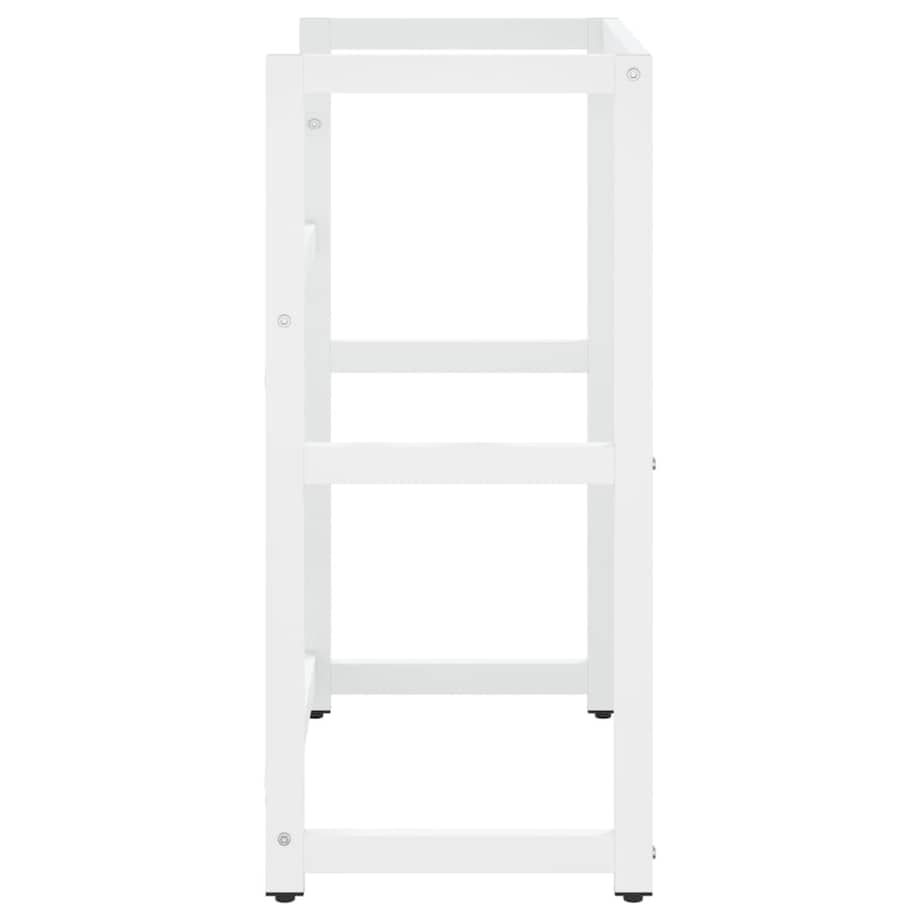 vidaXL Stelaż pod umywalkę, biały, 59x38x83 cm, żelazny