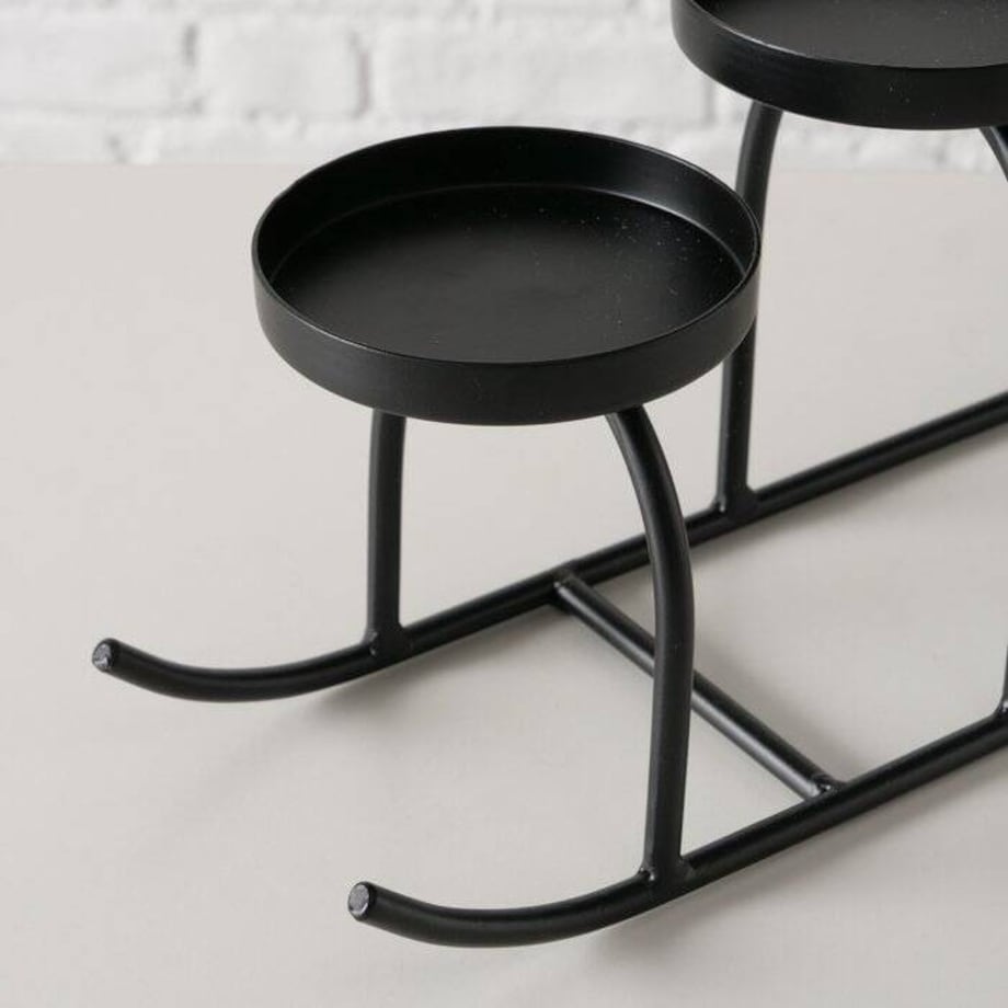 Metalowy świecznik SANIE 20,3x45,5 cm