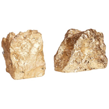 Podpórka do książek PERAMA Agat Biały Zestaw 2