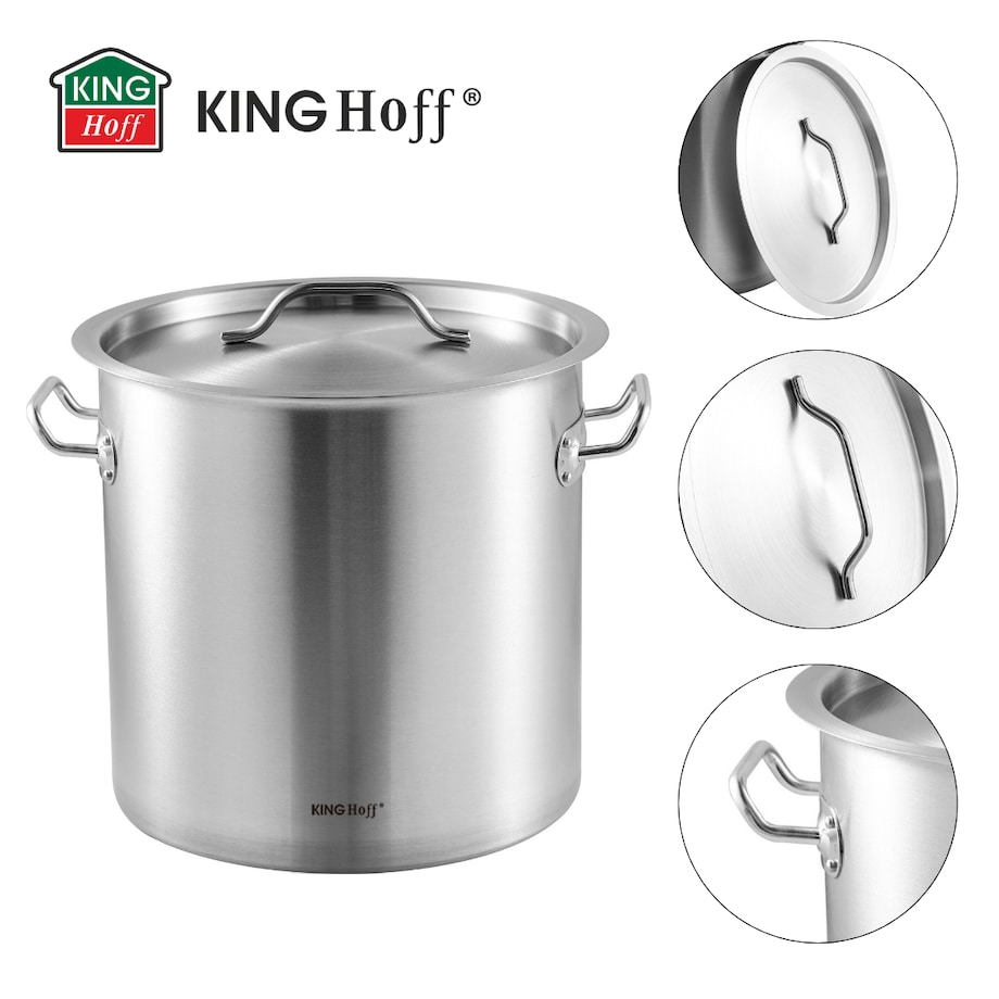 Kinghoff garnek gastronomiczny z pokrywą 50l KH1966