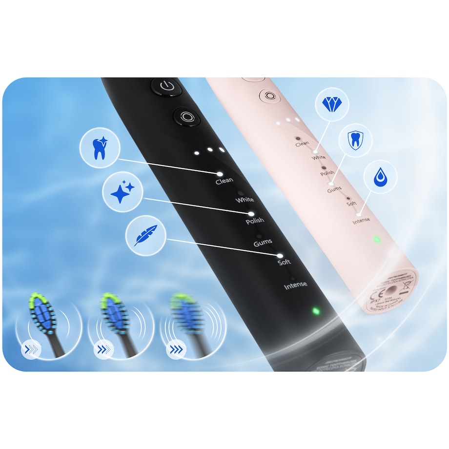 Szczoteczka soniczna do zębów Berdsen Galaxy Duo zestaw 2 szt. 322021