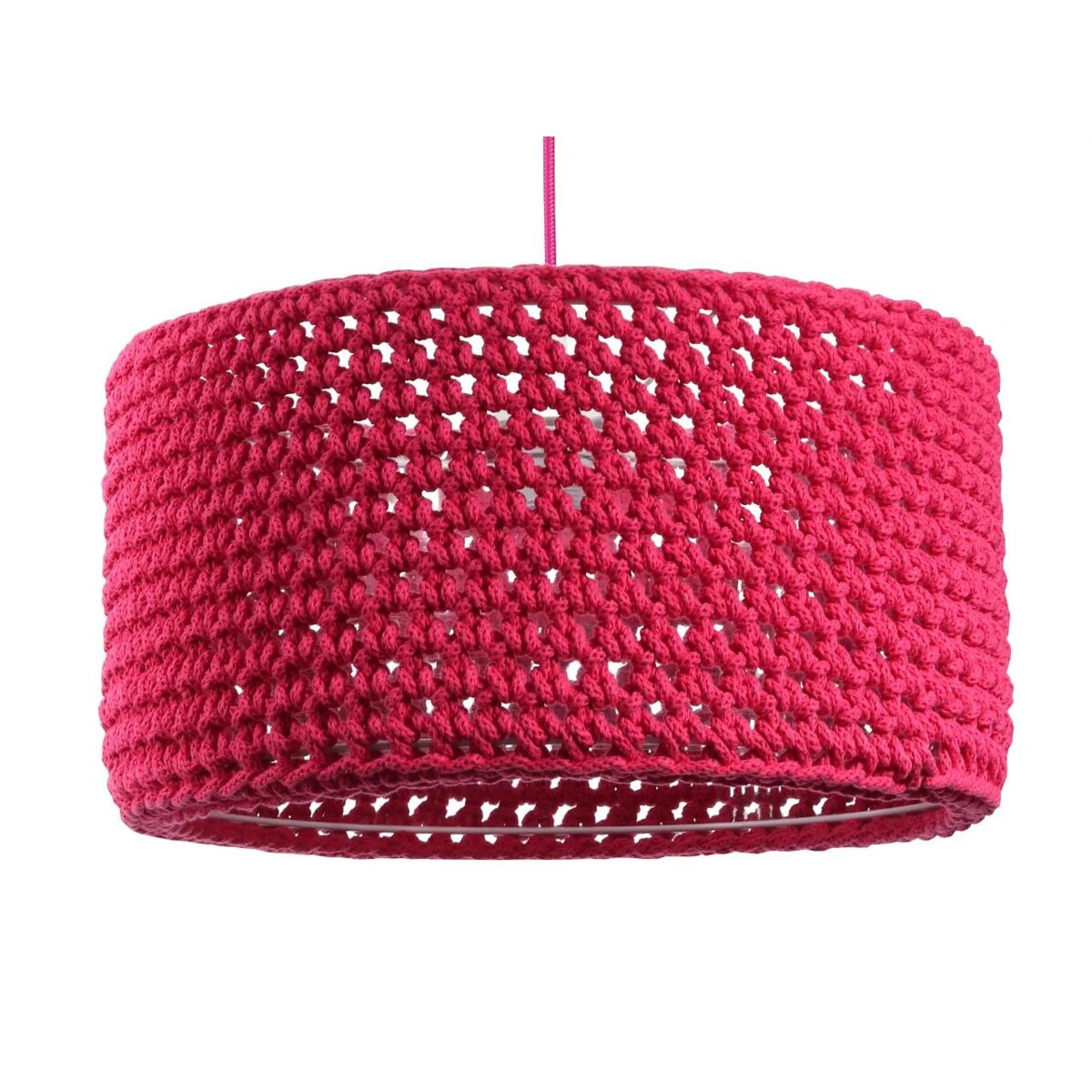 Lampa wisząca COTTON 40 czerwona