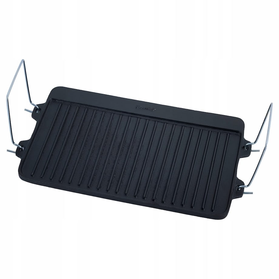 Płyta ŻELIWNA GRILL RUSZT 25x40 Patelnia Grillowa KAMILLE