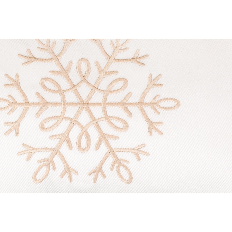 Biała poduszka Twitell 50x30 cm