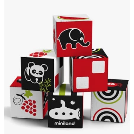 Klocki moje pierwsze zmysły - 6 sztuk