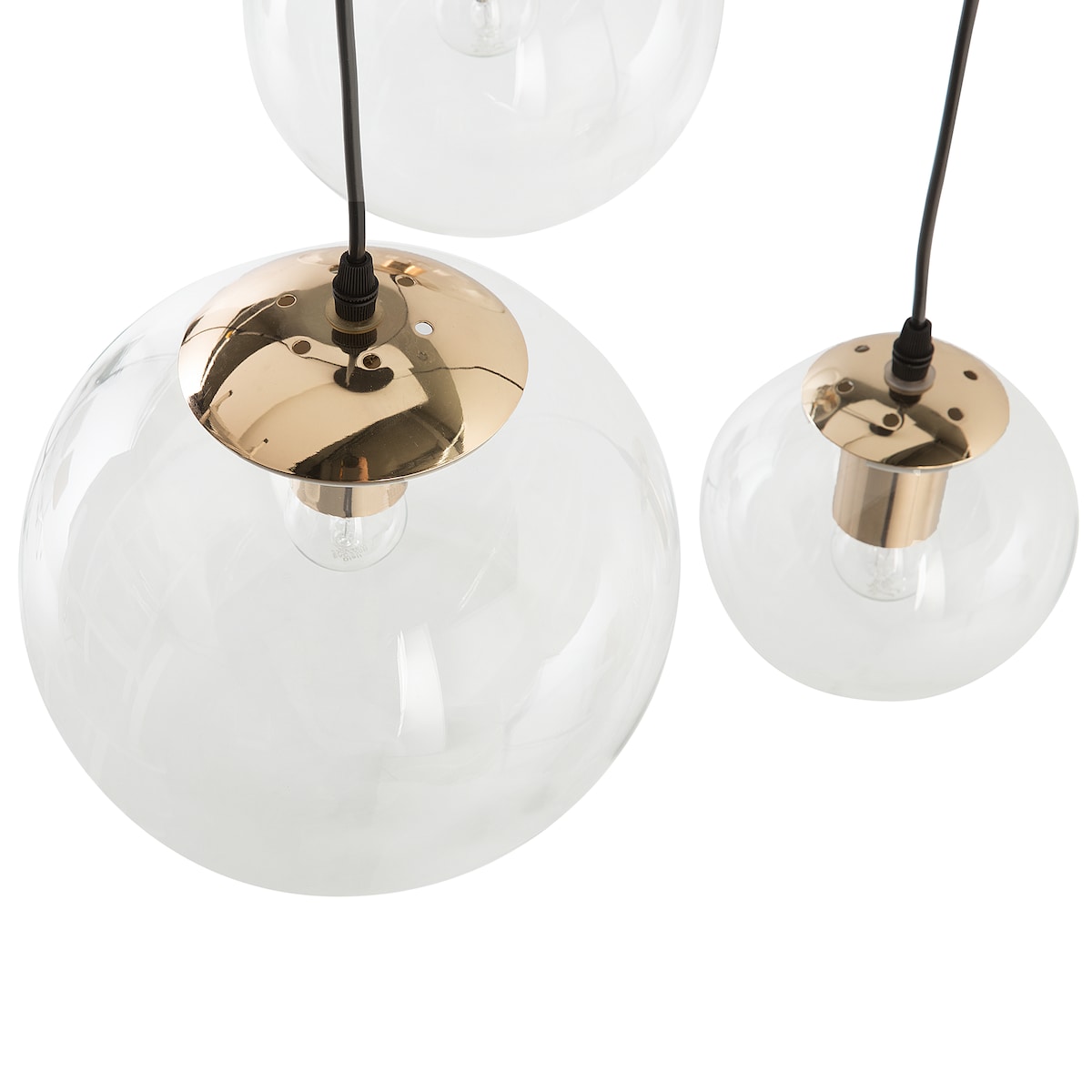 Lampa wisząca LADON Szkło Przezroczysty