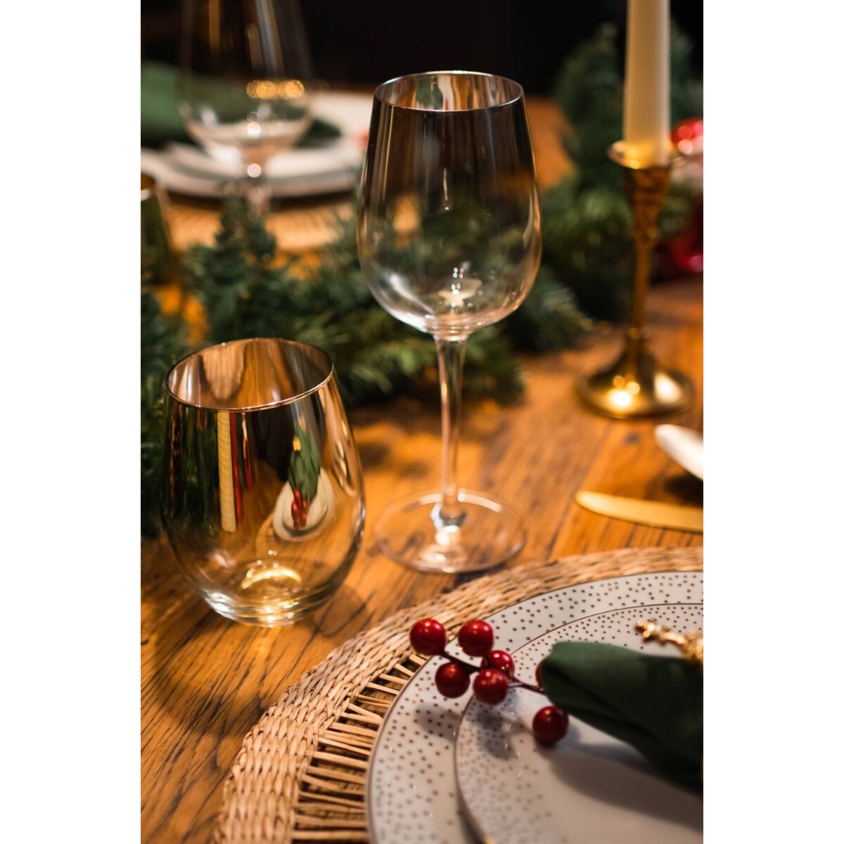 Kieliszki do wina PRECIOSA, 380 ml, 6 sztuk