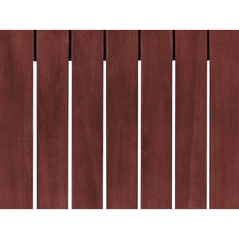 Stolik ogrodowy drewniany 90 x 75 cm mahoniowy brąz TIMOR II
