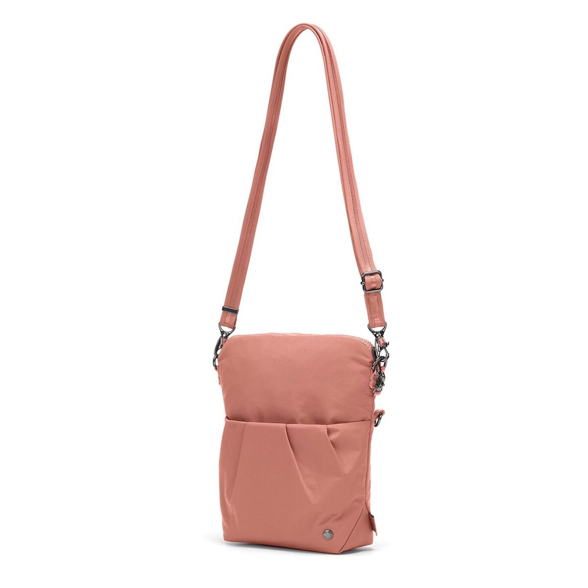 Składana torebka damska antykradzieżowa Pacsafe Citysafe CX Econyl® - różowy