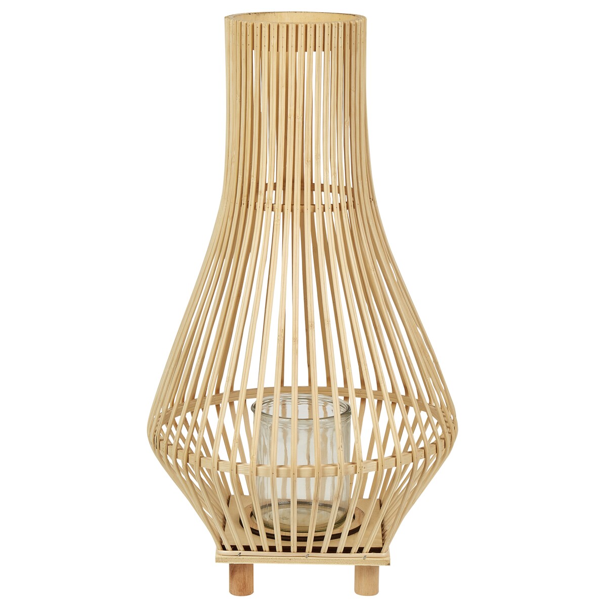 Lampion LEYTE Wierzba 58 cm Jasnobrązowy