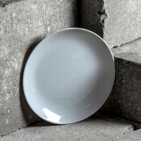 TALERZE DESEROWY diwali 6x 19 cm LUMINARC szare NA CIASTO DESERY święta