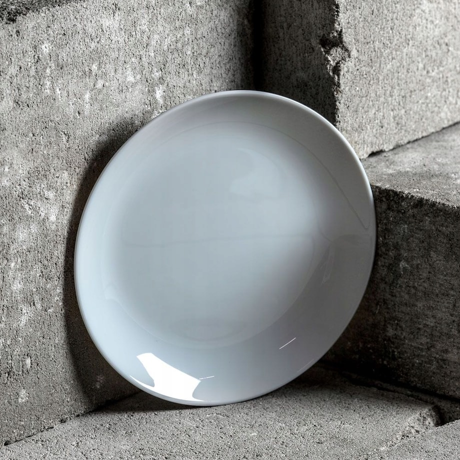 TALERZE DESEROWY diwali 6x 19 cm LUMINARC szare NA CIASTO DESERY święta