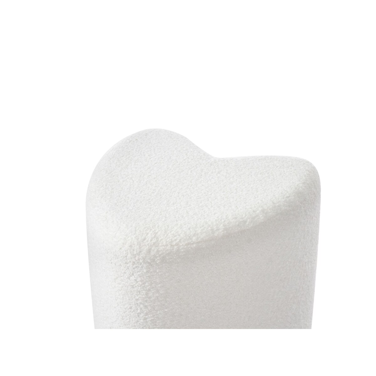 Puf SCOTIA Szenil Złamana biel 40 cm 33 cm 44 cm