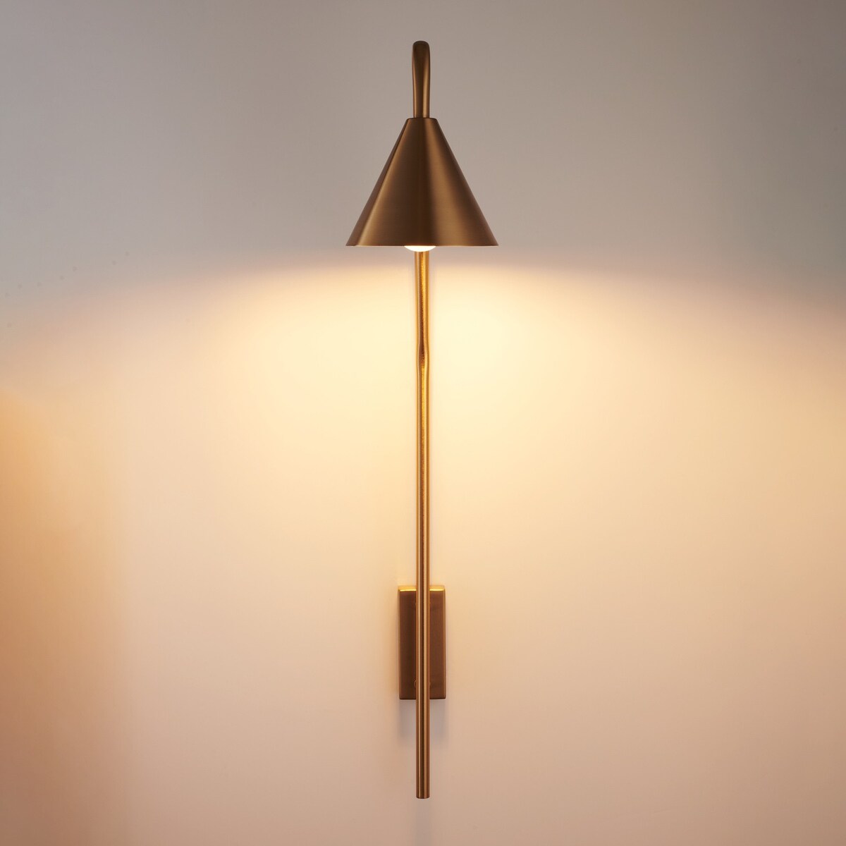 Lampa ścienna PRIMO gold 70 cm