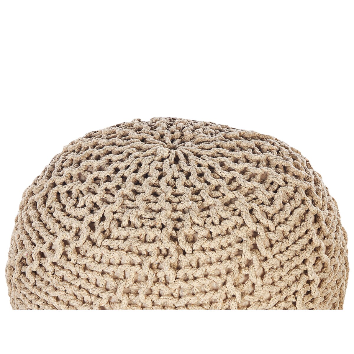 Puf 50 x 35 cm beżowy PRIENE