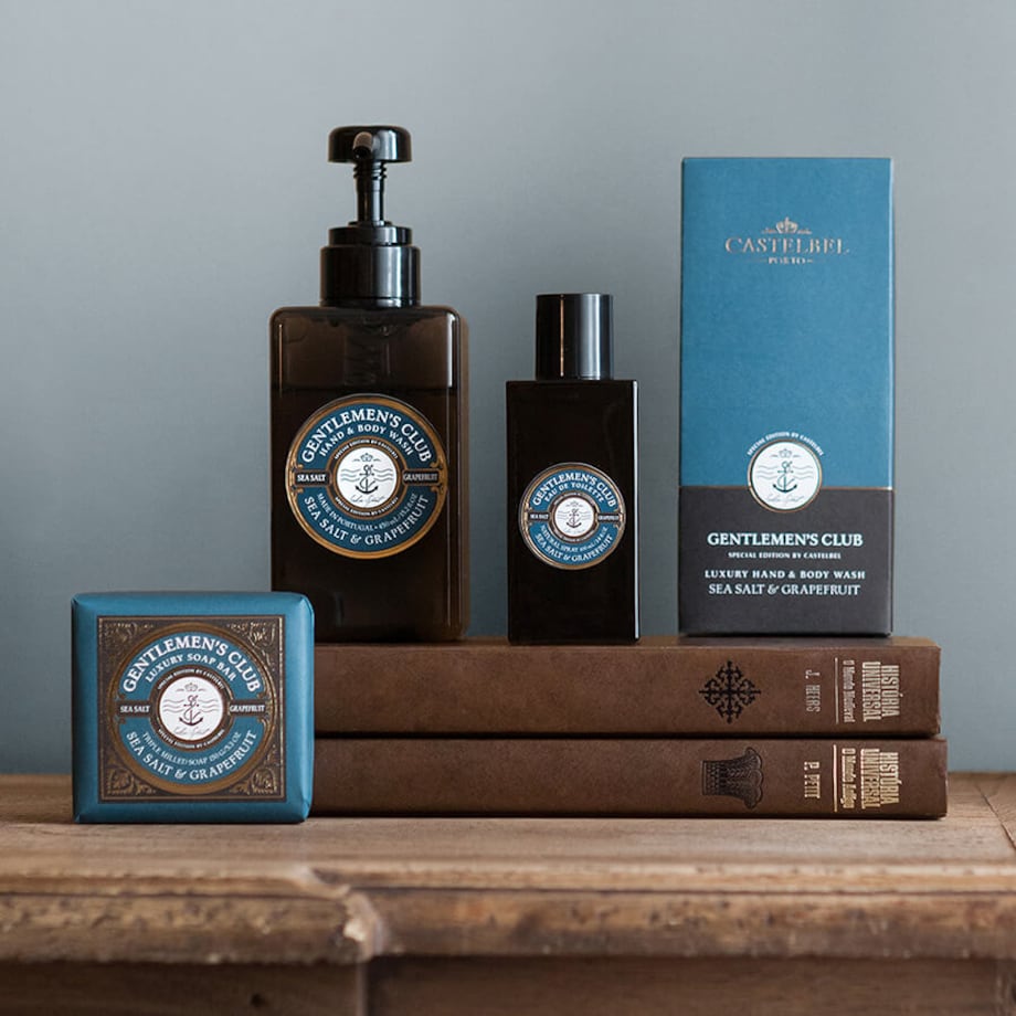 Żel do rąk i ciała Gentlemen's Club Sól morska 450ml