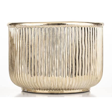 Osłonka kamionkowa 18x26x26 cm FICTILIS niska i pękata