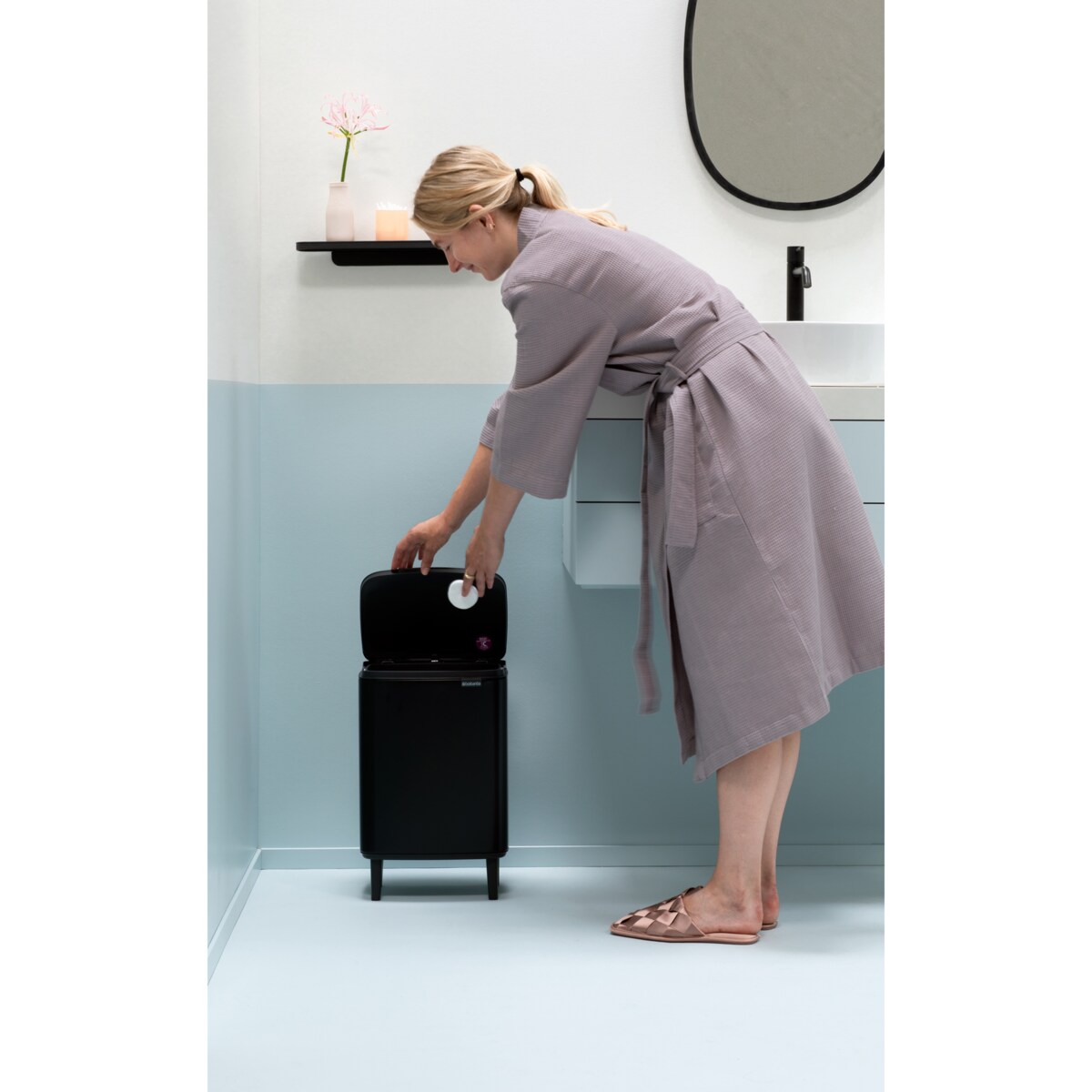 Kosz Bo Bin Hi 12 l Czarny Matt 227226