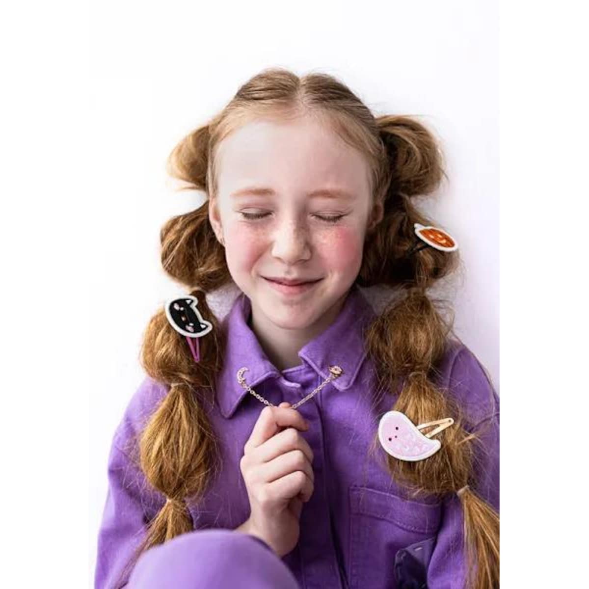 Spinki do włosów Halloween, mix