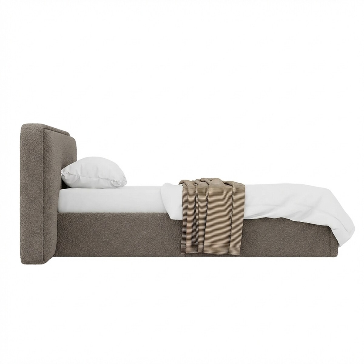 Łóżko Tapicerowane Grand 140X200 Stelaż Pojemnik Na Pościel Abriamo 02