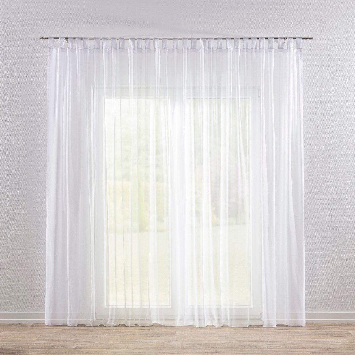 Firana na szelkach 300x265 biały natural look