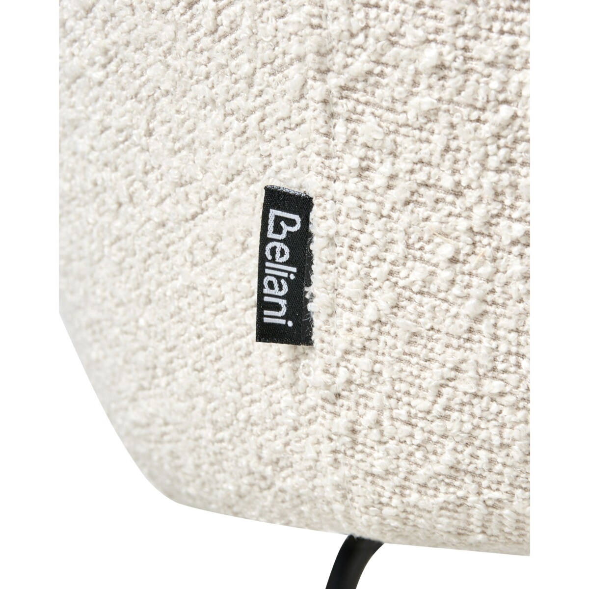 Krzesło do jadalni ALGONA Boucle Złamana biel